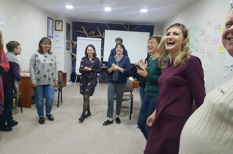 Training on coalition building and networking took place in Kharkiv