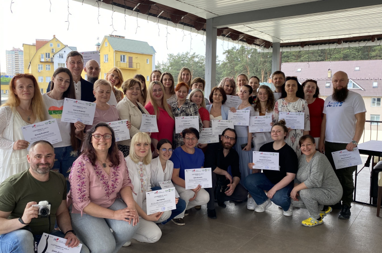 The final part of the first training course for psychologists that work with war victims is concluded