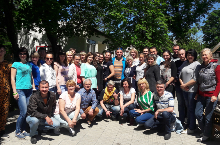 The first training for representatives of local communities in Eastern Ukraine has been implemented