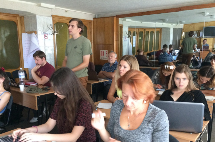 The first part of the second training course on investigative journalism was held in Dnipro